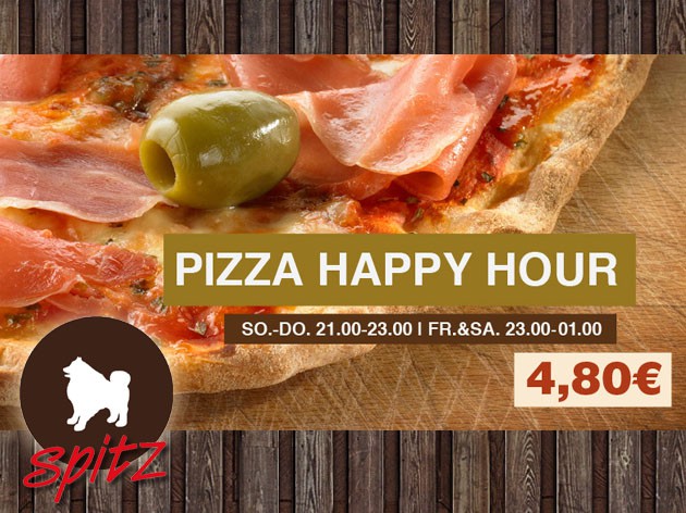 Café Spitz: Pizza Happy Hour