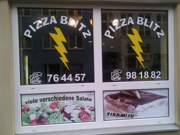 Pizza Blitz: Unsere Außenansicht