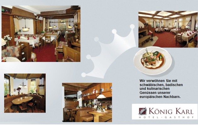 Hotel Gasthof König Karl: HERZLICH WILLKOMMEN im Hotel - Gasthof KÖNIG KARL