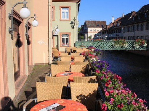 Cafe Pierod Ettlingen: Entspannen direkt am Fluß