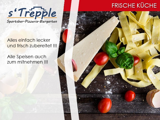 s'Trepple Sportbar: FRISCH...