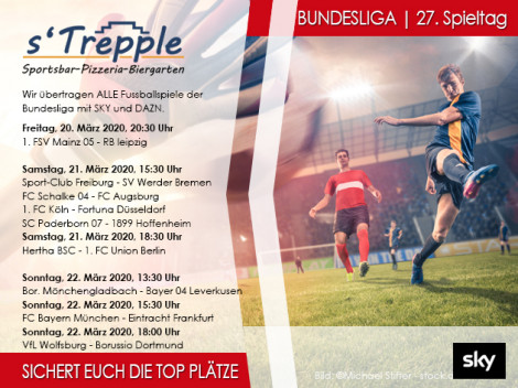 FUSSBALL | 1. BUNDESLIGA | 27.Spieltag