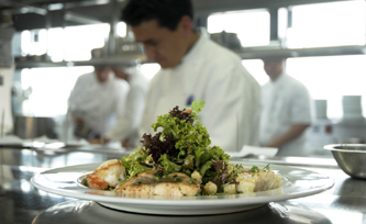 Restaurant Kohlibri €€€: Genuß über den Dächern Aachens