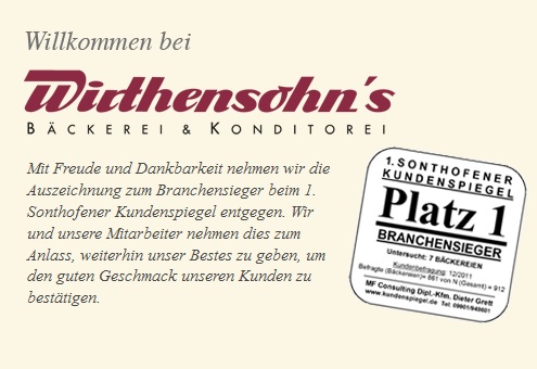 Wirthensohn Bäckerei und Konditorei: