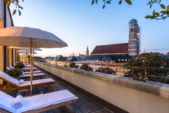 Blue Spa Terrasse Hotel Bayerischer Hof München