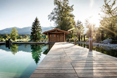 Natur-Spa des Sonnenalp Resort