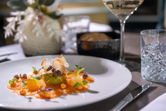 Lachs Carpaccio