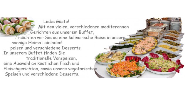 Restaurant Arkadia: Unser reichhaltiges Buffet