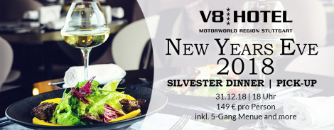 NEW YEARS EVE 2018 | V8 Hotel Böblingen