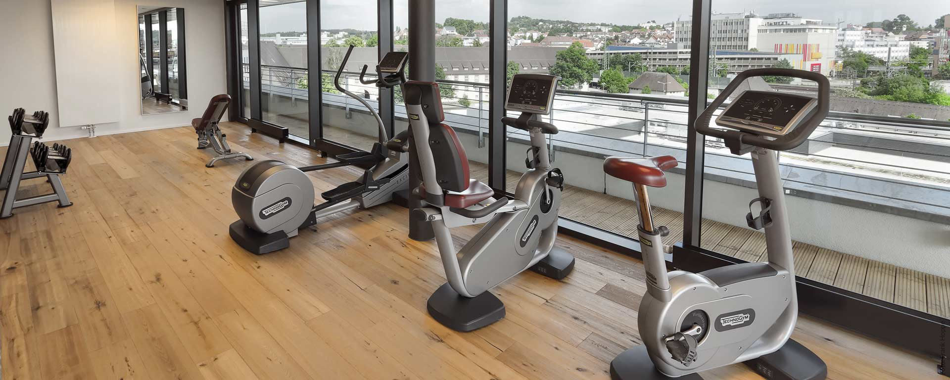 V8 HOTEL-Fitness-Bereich