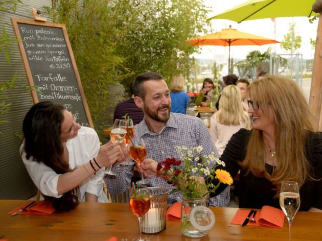 Restaurant Quindi: Unser Biergarten