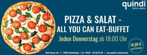 Salat- & Pizza ALL YOU CAN EAT-Buffet