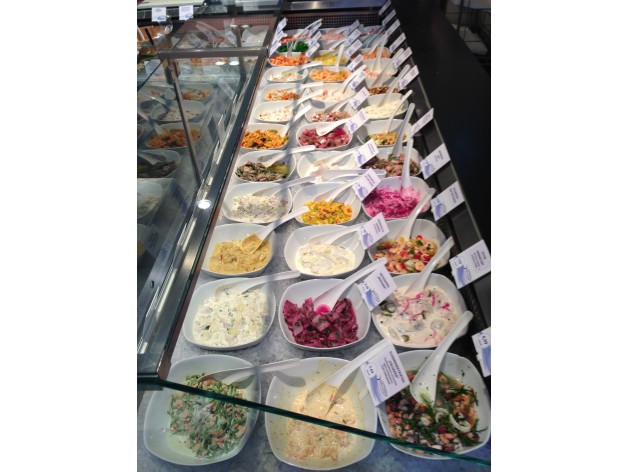 Fischspezialitäten Markthalle-Reutlingen: Fisch-Salate