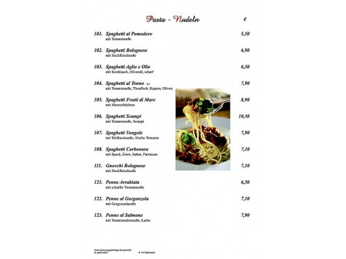 Don Camillo: Nudeln - Pasta