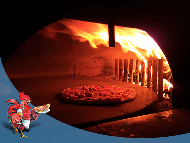 Pizza-Restaurant Roter Gugelhan: Pizza & Flammkuchen aus dem Holzofen