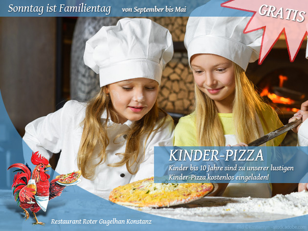 Pizza-Restaurant Roter Gugelhan: Sonntag ist Familientag