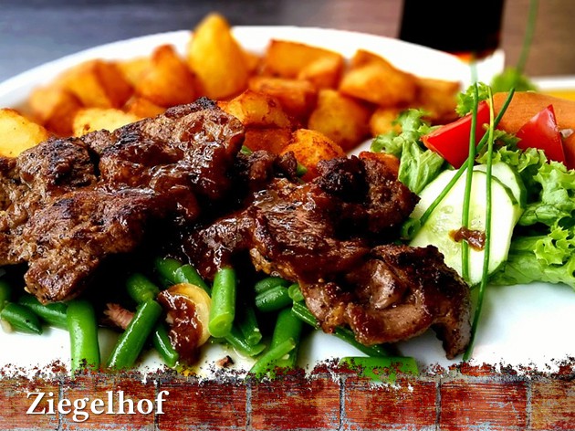 Gaststätte Ziegelhof: Deutsche, gutbürgerlich-badische Küche