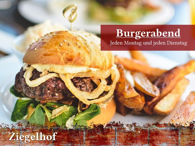 Gaststätte Ziegelhof: Burgerabend