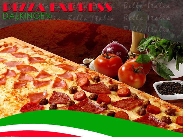 Pizza Express Dalkingen: Lecker Pizza