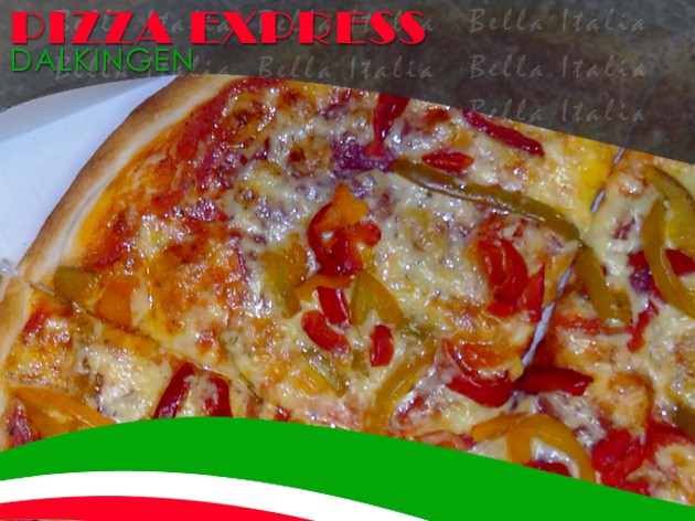 Pizza Express Dalkingen: Pizza