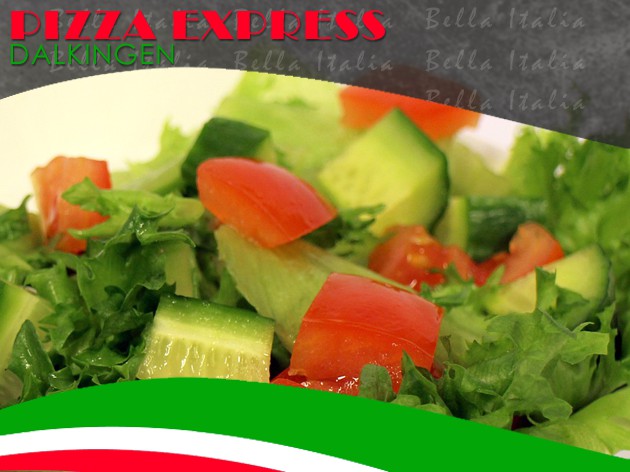 Pizza Express Dalkingen: Salat