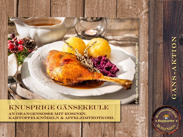 Restaurant Hohenegg: Unsere Gans-Aktion