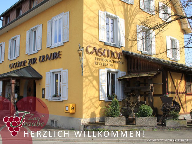 Gasthof zur Traube: Herzlich Willkommen!