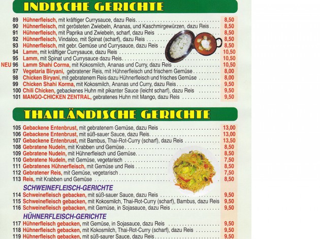Pizza Zentrum Heimservice: Unsere Speise- und Getränkekarte - 9