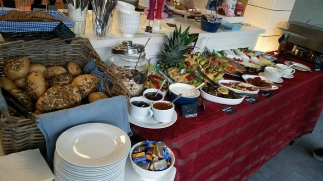 Café Kulturhof: herrlich leckeres Frühstücksbuffet
