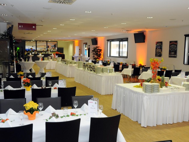 Restaurant Kubus: Die MHP - Arena in Ludwigsburg