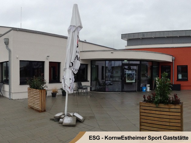 ESG - KornwEstheimer Sport Gaststätte: Unser Biergarten & Terrasse in Kornwestheim