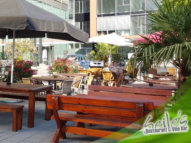 Seile's Restaurant & Vino Bar: Die Sonne genießen!