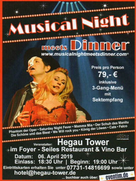 „Musical Night meets Dinner“