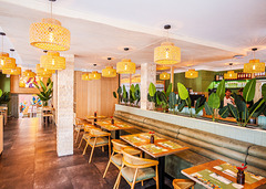 Mauritius Restaurant Esslingen, Restaurantbereich