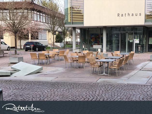 Ratsstuben Restaurant-Gasthaus Weissach: Genießen auf der Sonnenseite