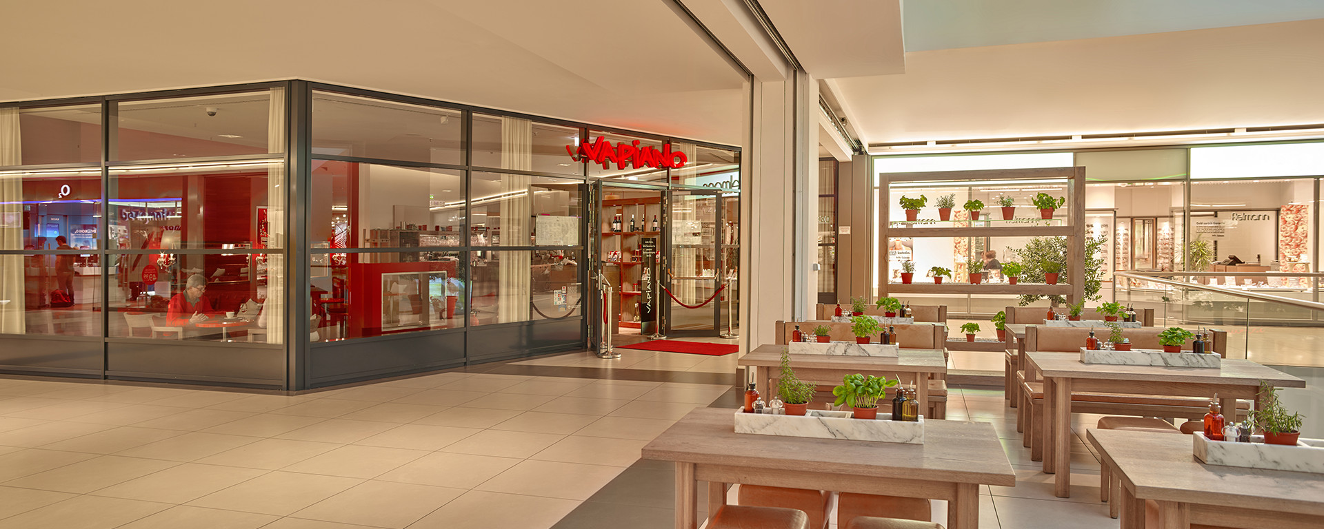 Hier ist VAPIANO Ingolstadt Westpark Shoppingcenter