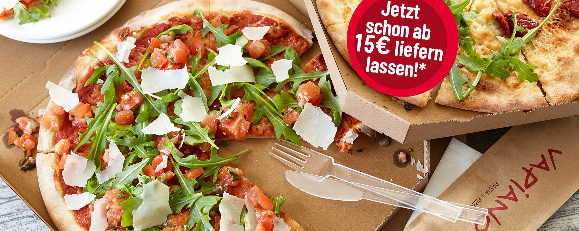 VAPIANO LIEFERSERVICE | DELIVERY in Ingolstadt