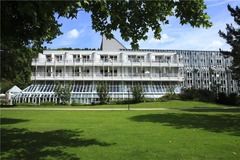 View of the spa park