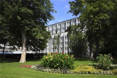 View of the spa park
