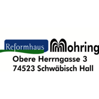 Reformhaus Ilona Mohring · 74523 Schwäbisch Hall · Obere Herrngasse 3