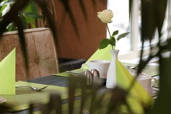 Breakfast table