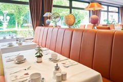 Breakfast table