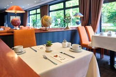 Breakfast table