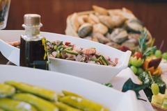 Breakfast table