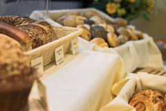 Breakfast table
