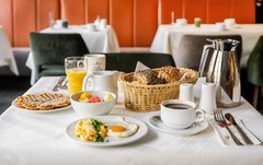 Breakfast table