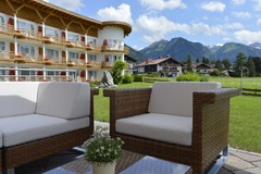 Hotel terrace view