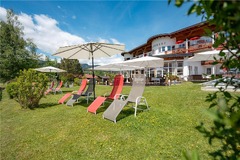 Hotel exterior view summer