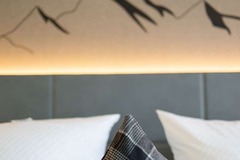 sleeping area deluxe studio, Alpin Studio & SPA