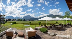 Hotel terrace view